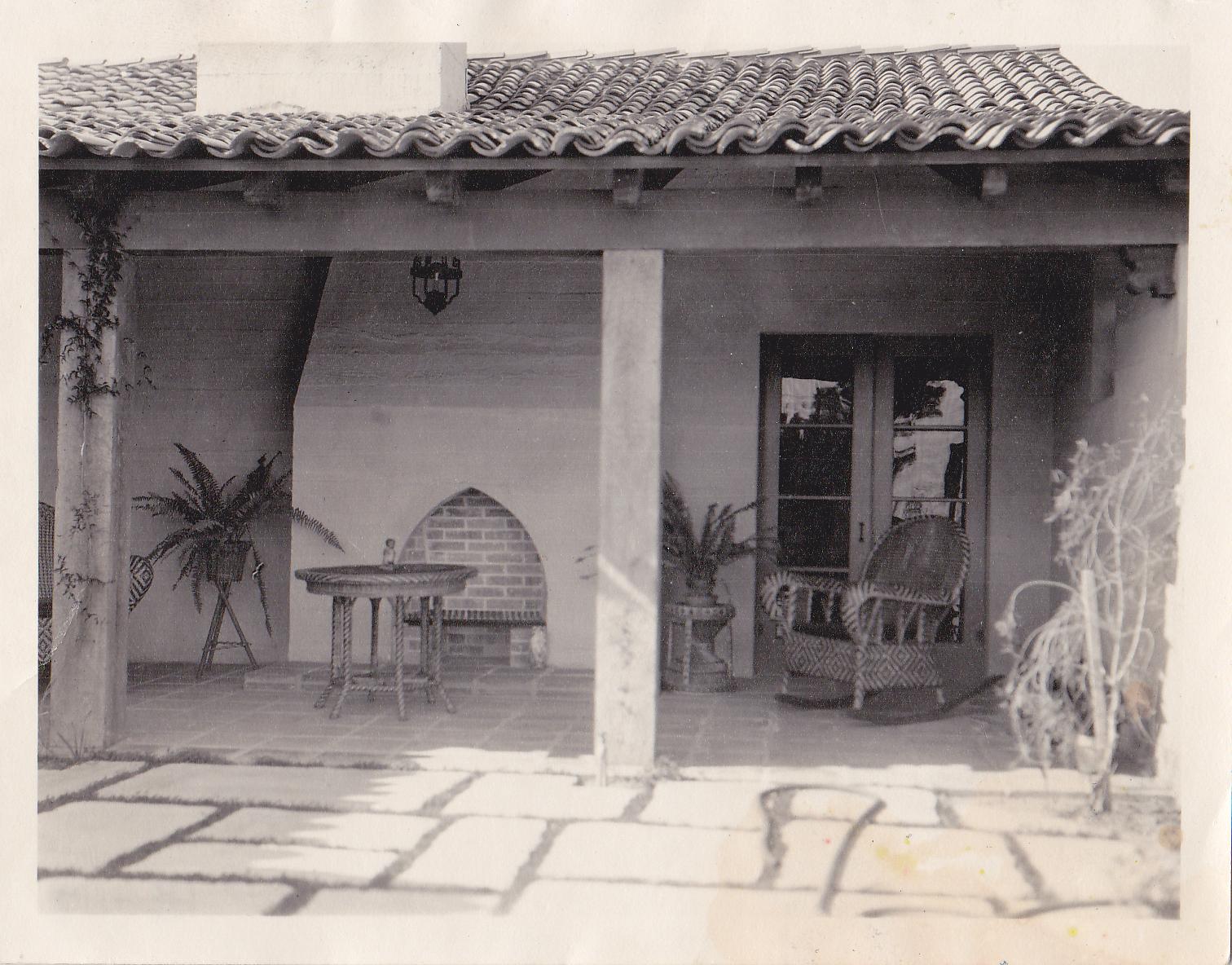 Grandma Wagner's patio, Los Angeles